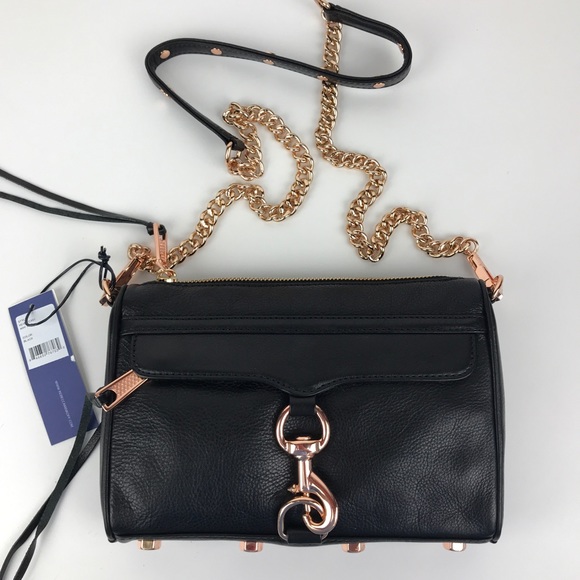 New Rebecca Minkoff Mini Mac Leather Crossbody - Picture 2 of 8